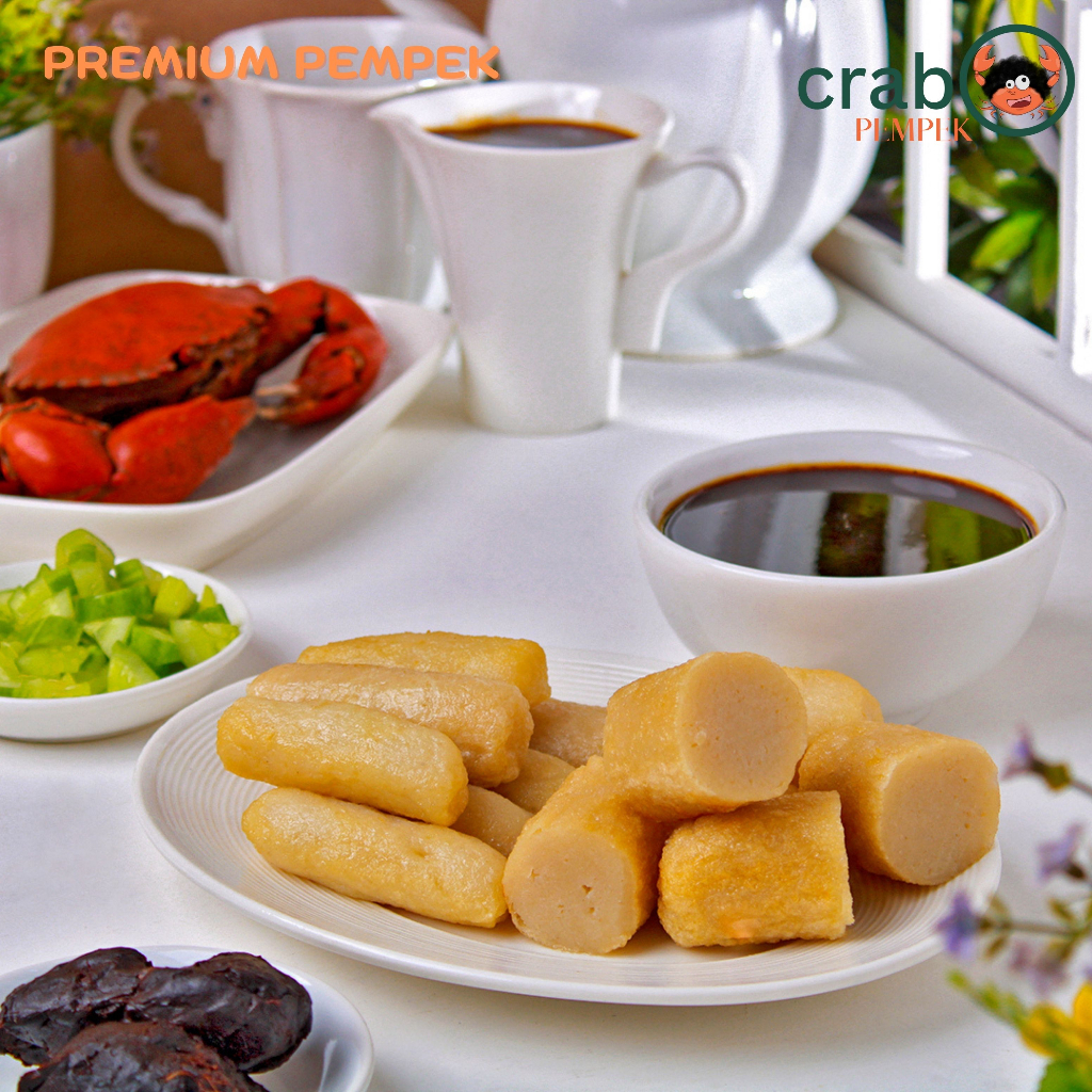 

Pempek Lenjer Kecil premium Palembang crabO - mpek empek frozen