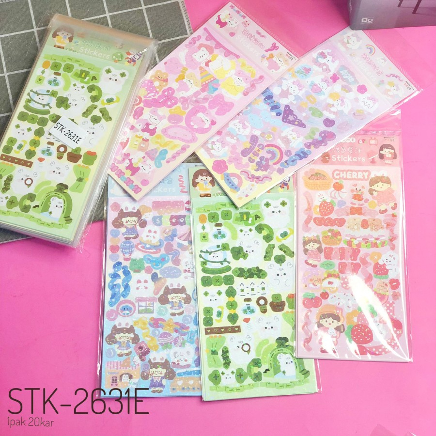 

Stiker PVC Motif Kartun Lucu Untuk Dekorasi Scrapbook