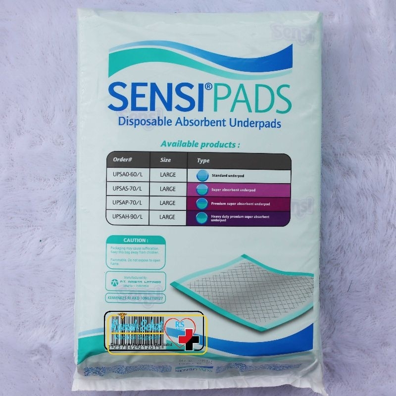 Underpad Dewasa Sensi Underpad Perlak Pasien Underpad Kucing Underpad Anjing
