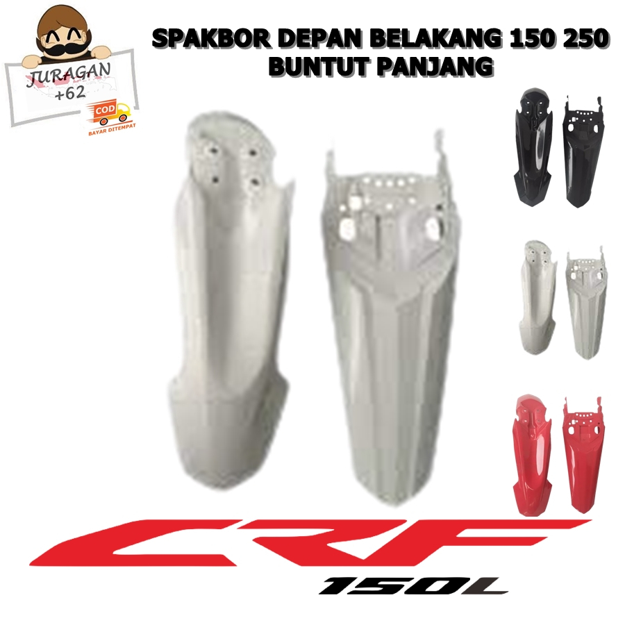 SPAKBOR SET DEPAN BELAKANG CRF 150 250 MOTOR CROSS TRAIL HONDA CRF 150L