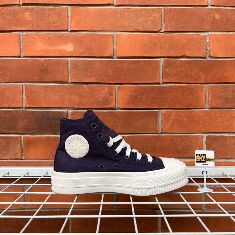 CONVERSE CT Lift PLATFORM DESERT CAMO HI OBSIDIAN WHITE