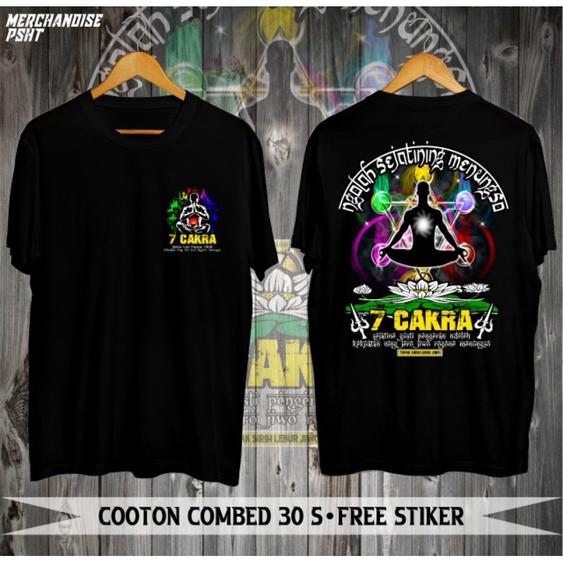 KAOS TAPAH SIRIH 7 CAKRA KAOS OLAH NAFAS