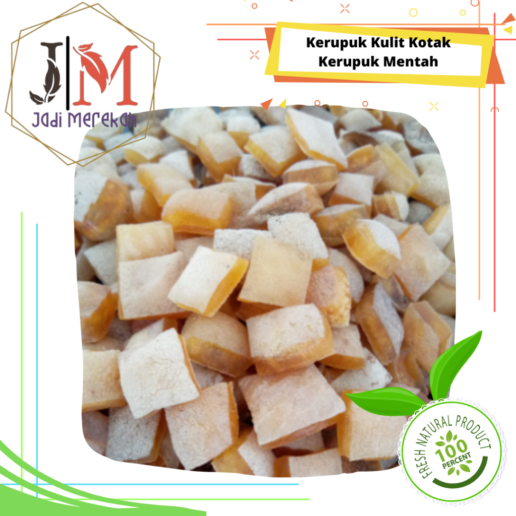 

[JM SoFresh] Kerupuk Kulit Kotak Kecil Mentah