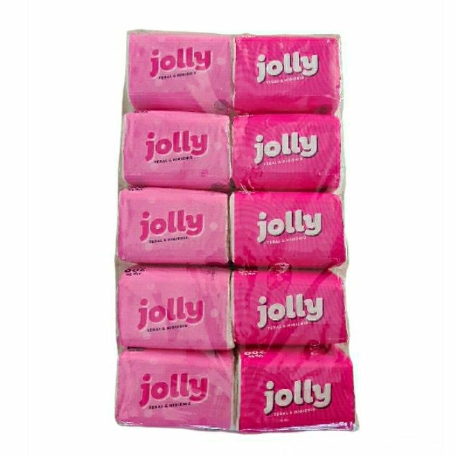 Tisu JOLLY Facial Tissue POP UP 200's Ball - 10 Pack