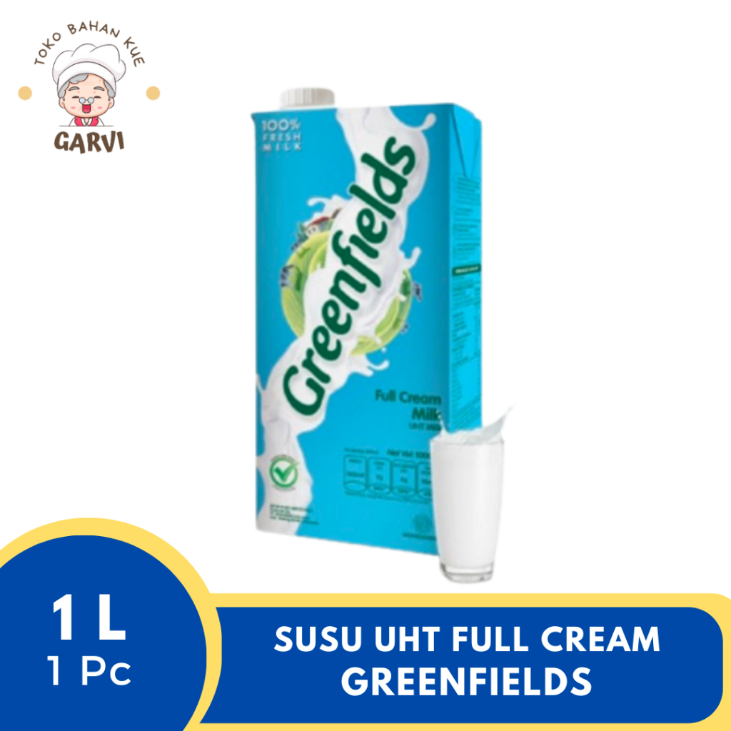 

Susu GREENFIELDS UHT Full Cream 1 Liter