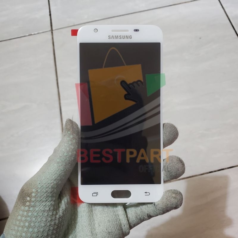 LCD TOUCHSCREEN FULLSET SAMSUNG GALAXY J5 PRIME ORIGINAL AMOLED COPOTAN