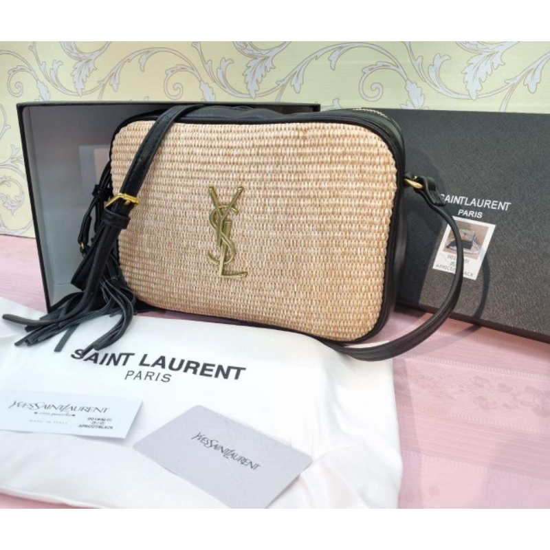 tas fashion camera slingbag,tas ysl Chevron selempang  with lookmefirst bag free box