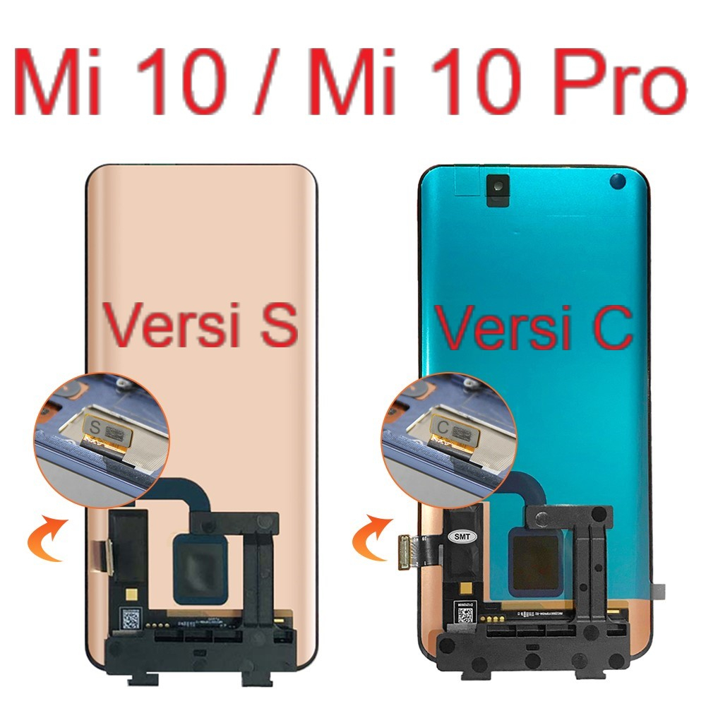 Original LCD TouchScreen Xiaomi Mi 10 5G Mi10 5G / Mi 10 Pro 5G