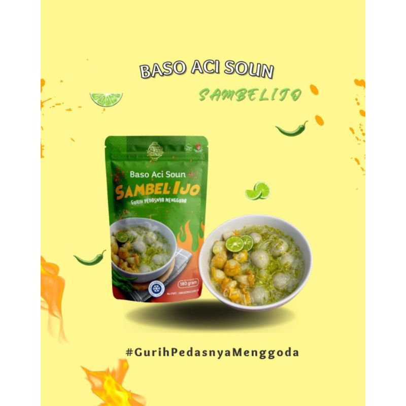 

Baso Aci Soun Sambel Ijo