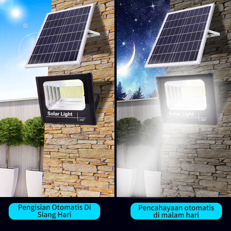 New Solar Battery Solar Light Lampu Solar LED Solar Light Solar Light 300W Outdoor Sensor Cahaya
