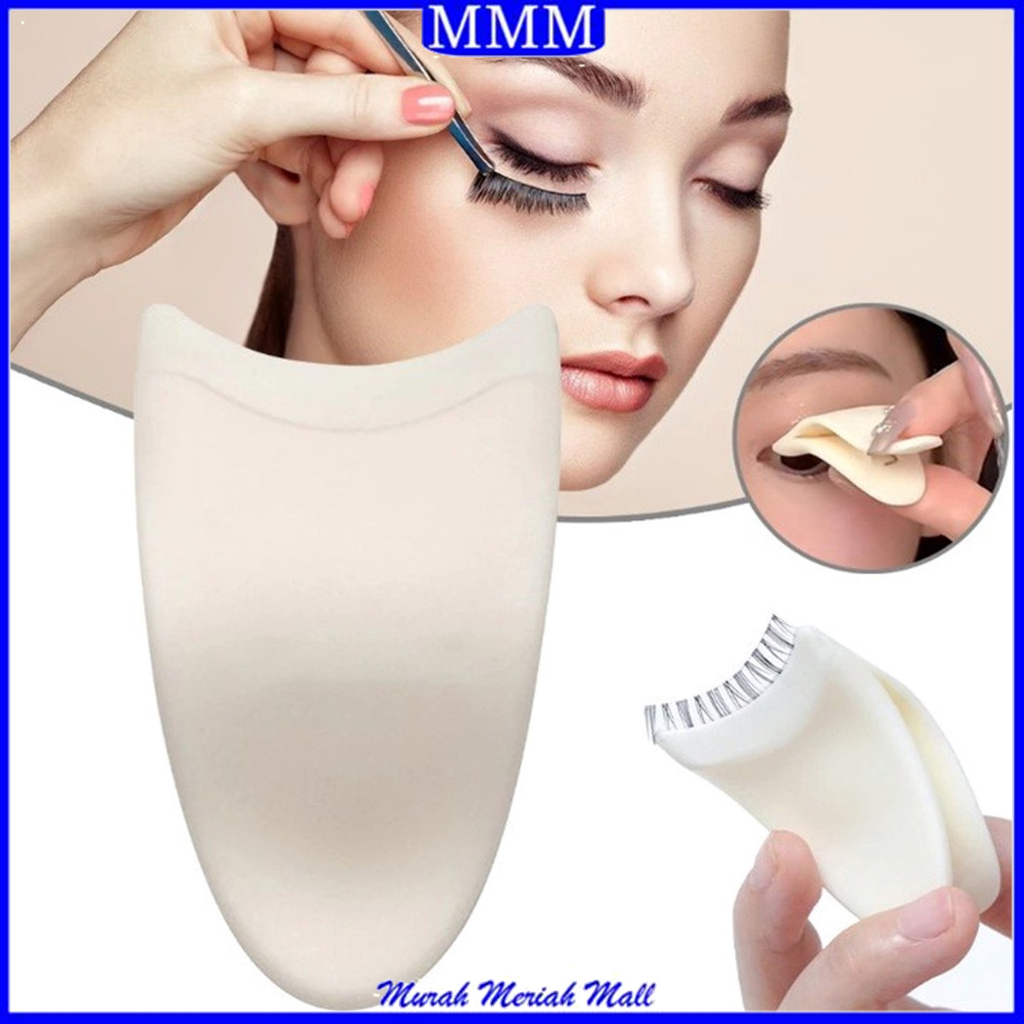 MMM Alat Pasang Bulu Mata Palsu 1Pcs False Eyelash Clip Pinset Aplikator Bulu Mata Alat Bantu Pasang Bulu Mata Palsu Klip Pinset Bulu Mata Pemula