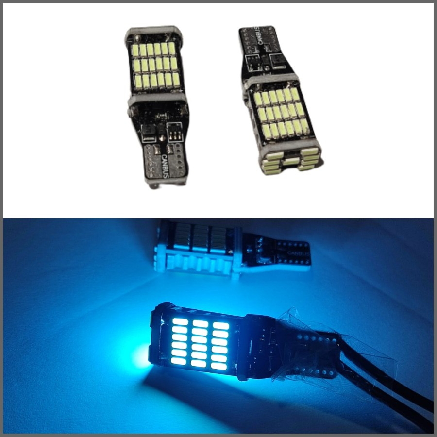 Lampu Led T15 45 SMD Sen Mobil Motor Untuk Sein Senja Lampu sein mundur