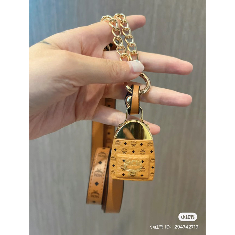 MCM miniature perfume 5ml with sling ( bisa jadi slingbag )