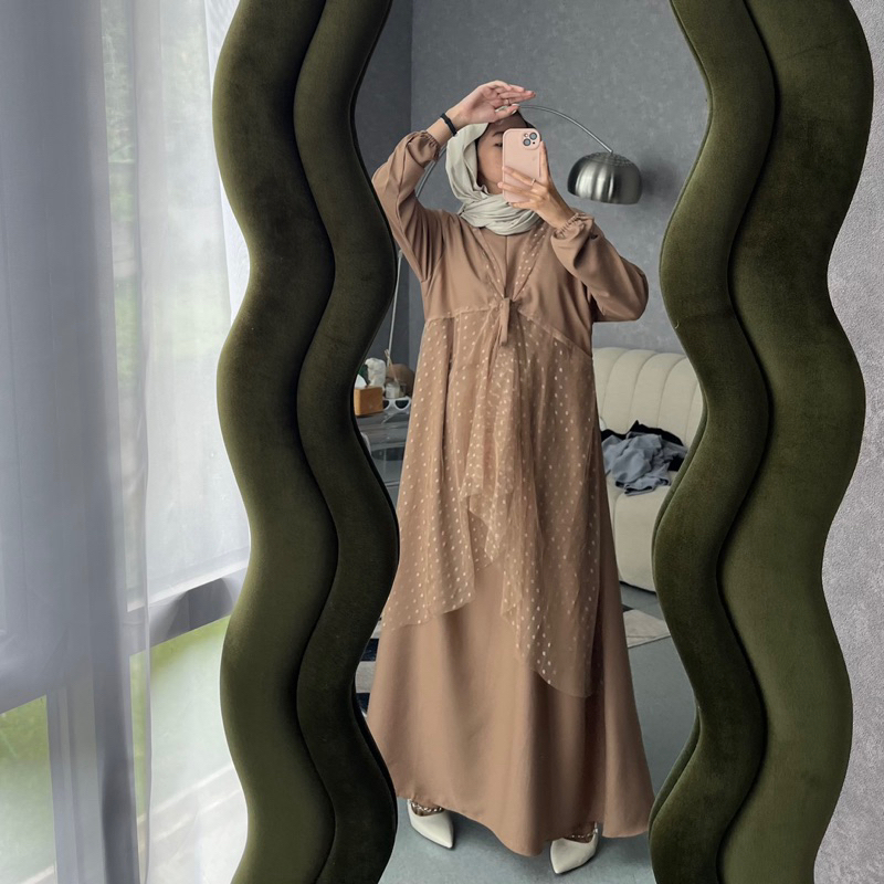 ASOKA Ashira Dress 2179 - Gamis Fashion Longdress Wanita