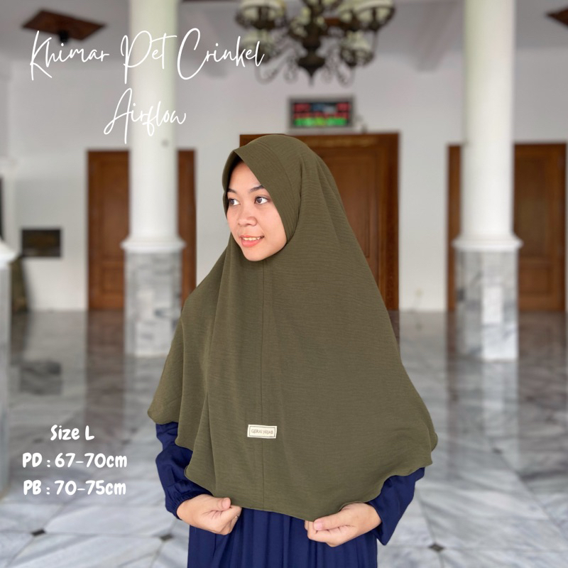 Khimar PET Antem Crinckle Airflow XL