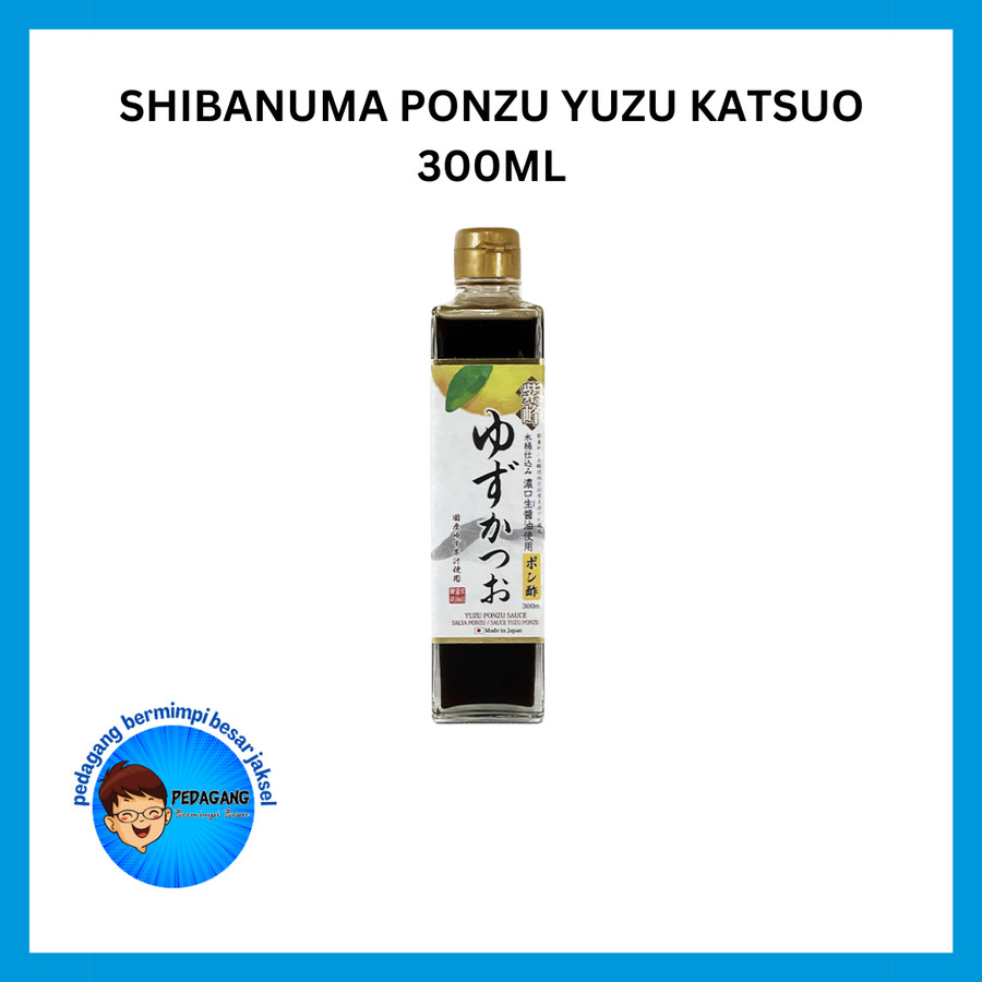 SHIBANUMA PONZU YUZU KATSUO 300ML