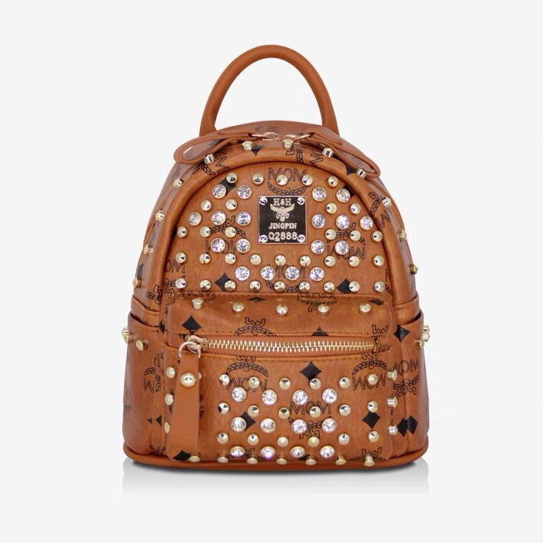 Backpack Ransel Wanita Gendong Punggung Polos Kulit Resleting Aesthetic Bahu Makeup Kekinian Terbaru Import