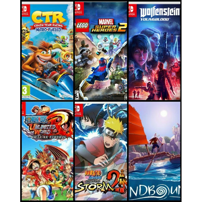 game nintendo switch crash team racing bundle + bonus