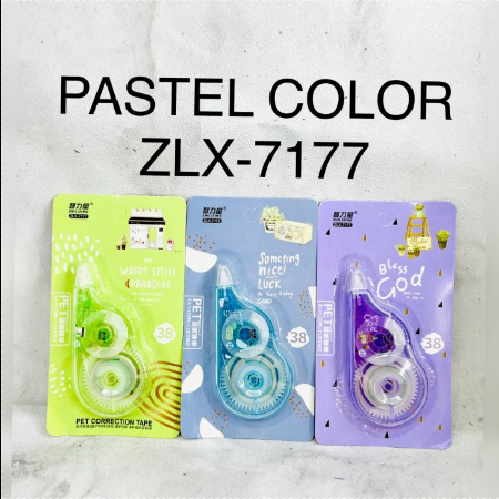 

Correction Tape Pastel Fancy / Tip-Ex Kertas Anak Fancy Lucu 36 Meter