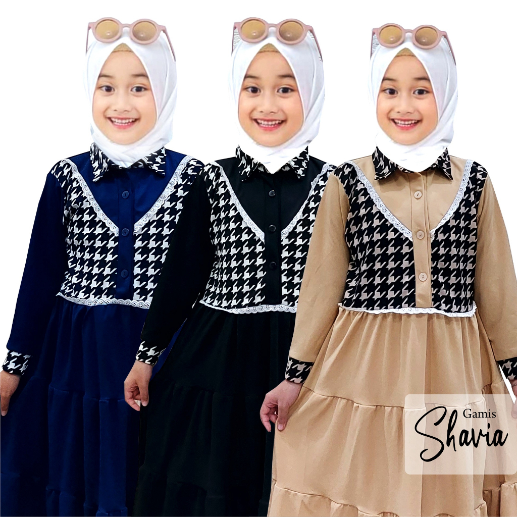 CF Kids Gamis Rompi Anak Perempuan Shavia