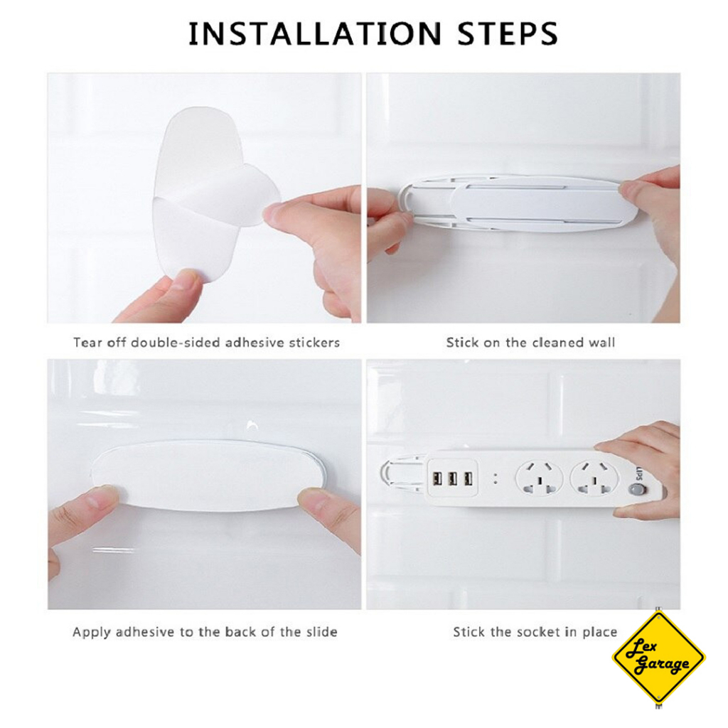 Gantungan Stop Kontak Colokan Listrik Smart Plug Remote AC Holder