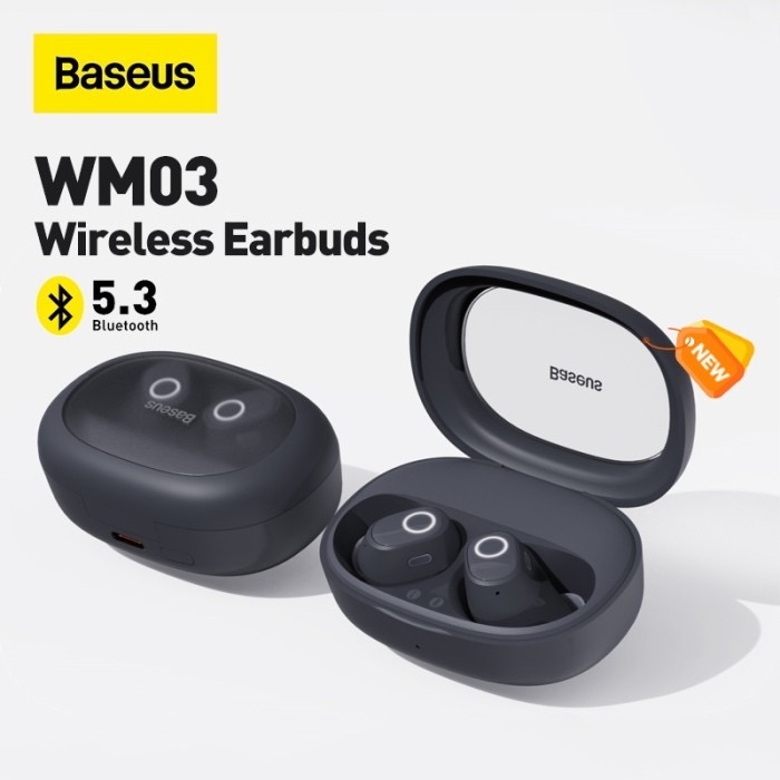 Baseus Bowie WM03 TWS Earphone Bluetooth - True Wireless Earbuds - BT 5.3