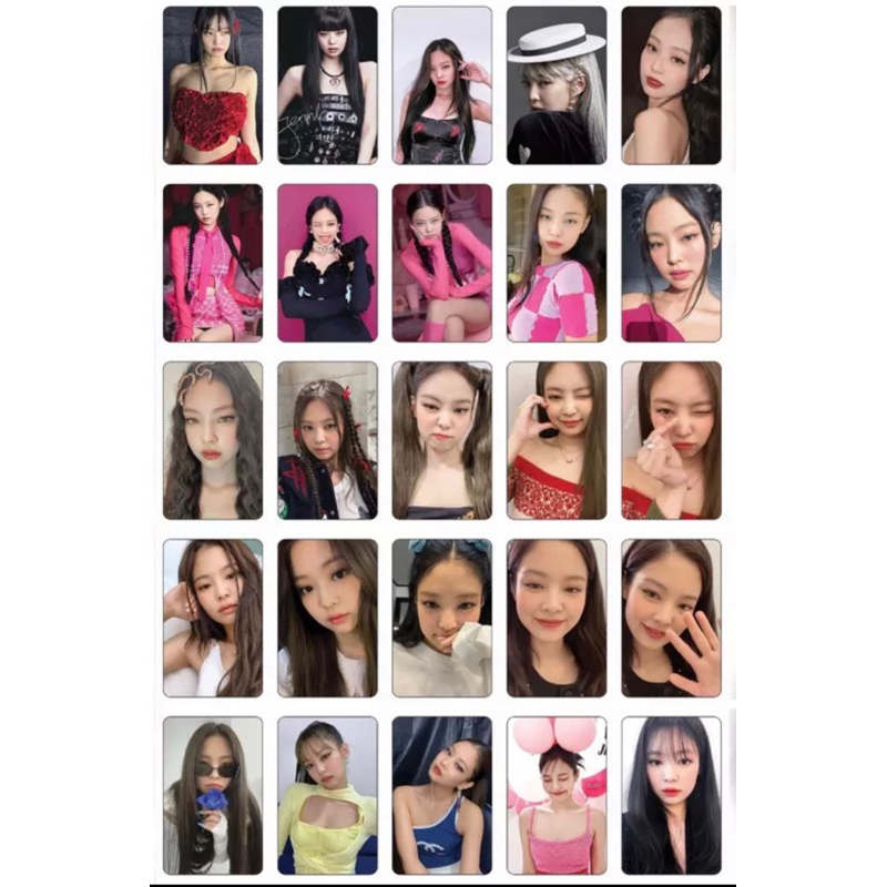 UNOFFICIAL Photocard jennie photocard lisa photocard jisso photocard rose