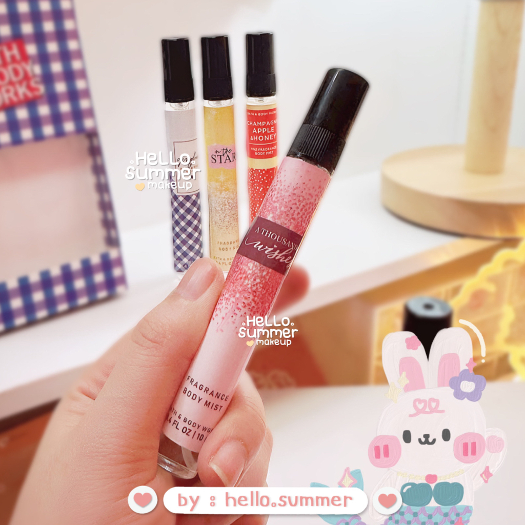 BBW &amp; VS Gift Set Body Mist Parfume 10ml 5in1