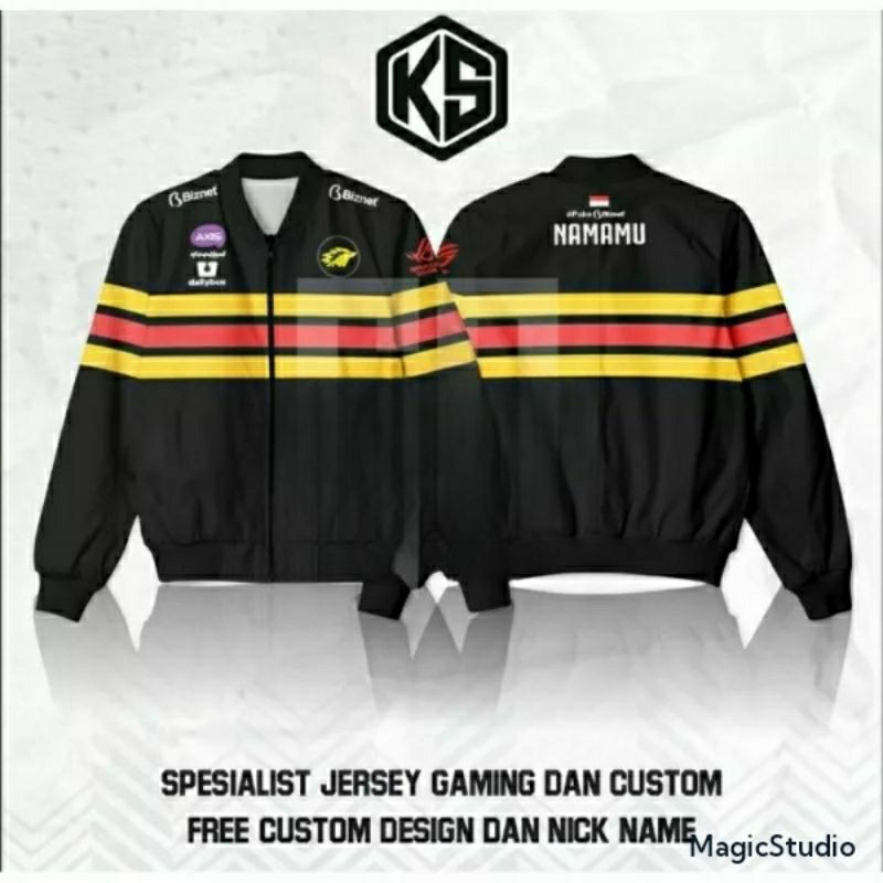 JAKET TERBARU ONIC M4 2023 PRO EDITION S10 (FREE NICKNAME)