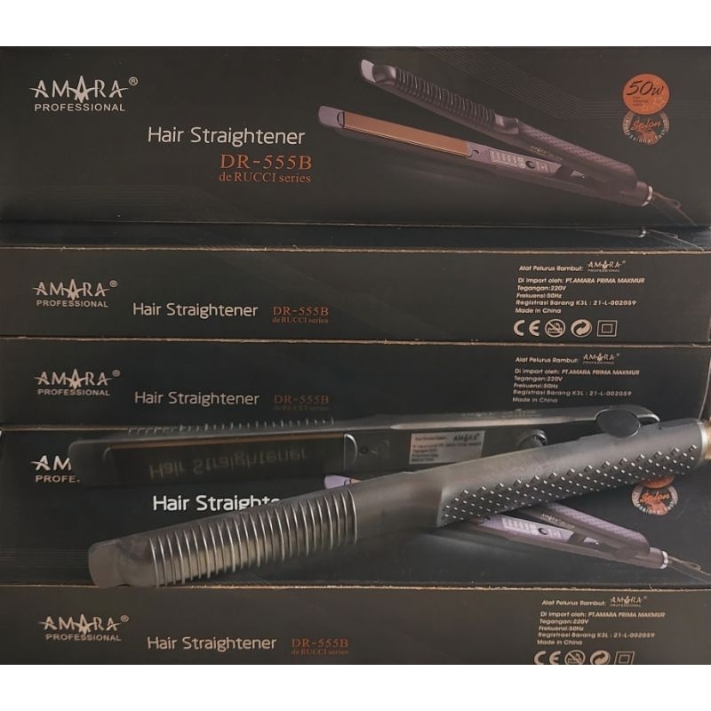 Catok Catokan Babyliss De'Rucci 2in1 by Amara Professional Type DR - 555B