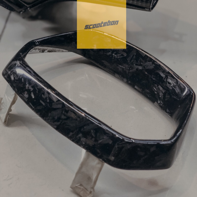 List Headlamp Carbon Forged Vespa Sprint