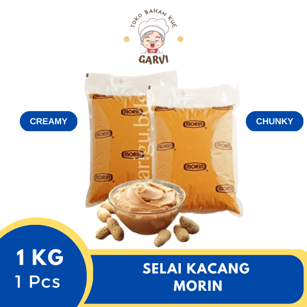 

MORIN Selai Kacang 2 Kg / Peanut Butter