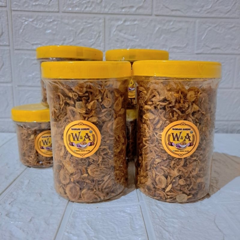 

BAWANG GORENG 250 GR TANPA TEPUNG DIJAMIN ENAK