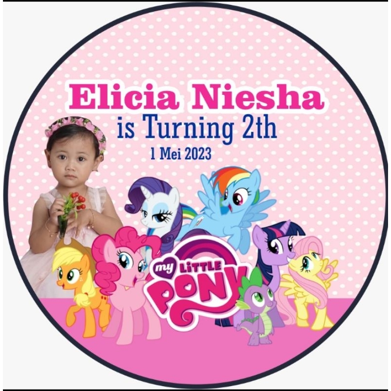 

STICKER ULANG TAHUN LABEL TAS ULTAH ANAK CUSTOM