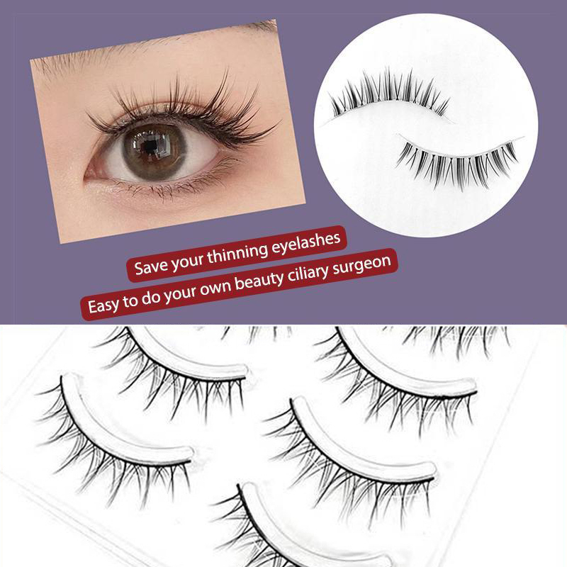 CSP135 – 3/5 Pasang Bulu Mata Palsu Fairy Cosplay Harajuku Eyelashes