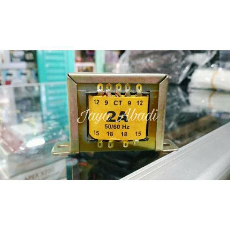 TRAFO 2AMPERE CT 18 VOLT