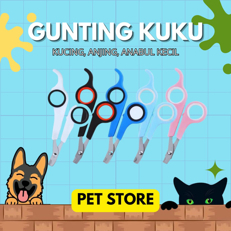 Gunting kuku kucing anjing PREMIUM