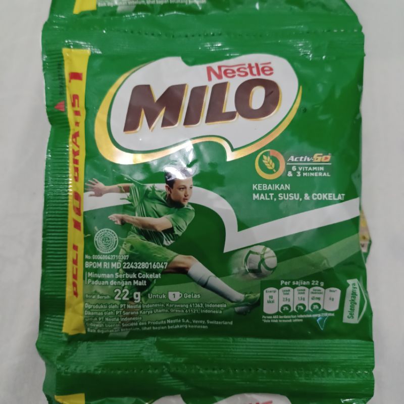 

milo active go 22gr