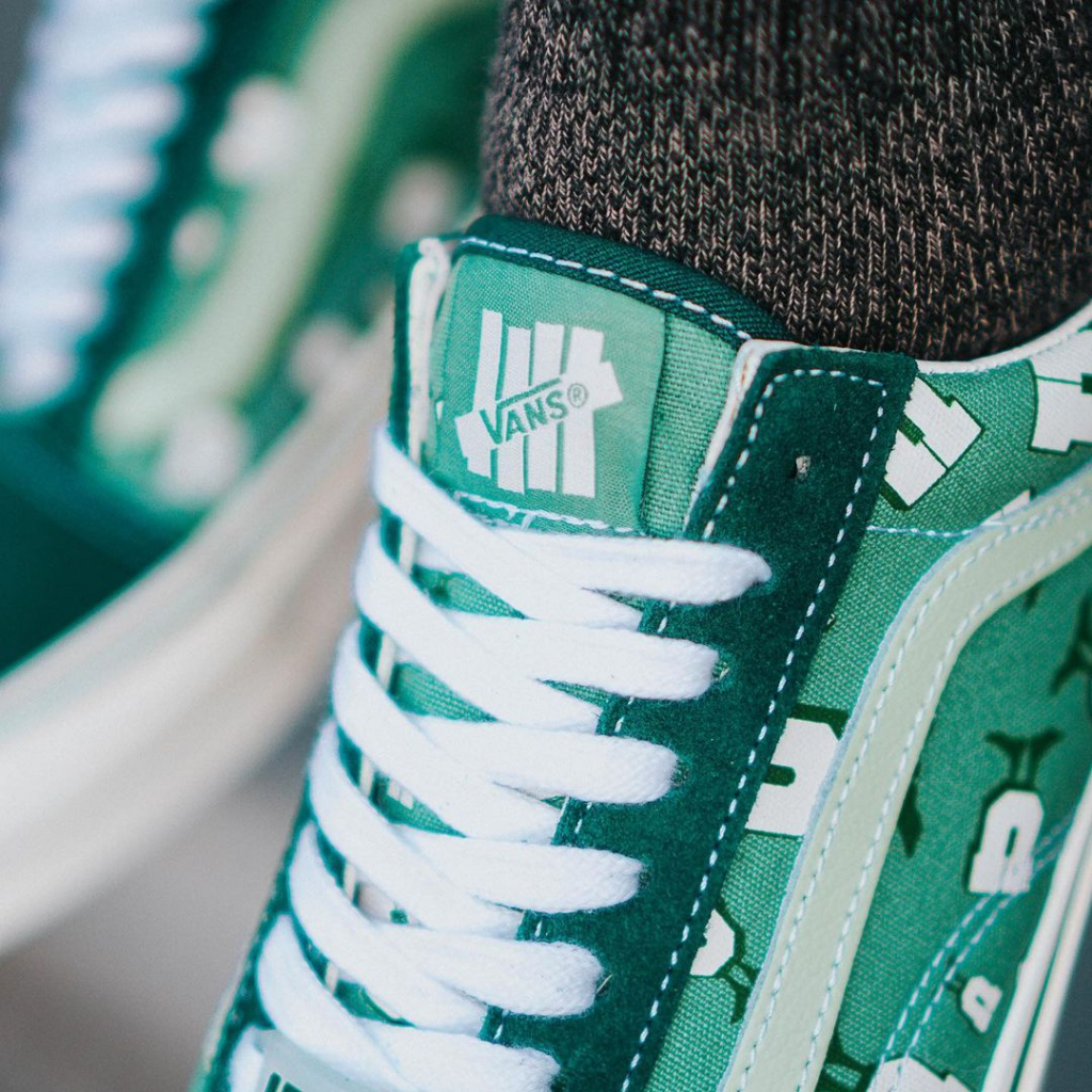 VANS OLDSKOOL VAULT X UNDEFEATED &quot;BISTRO GREEN&quot; 2021 ORIGINAL 100%