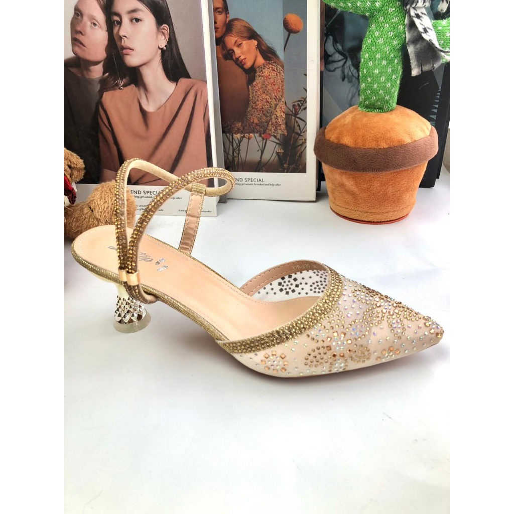 2 Step - Sepatu Pesta Wanita Import fashion 328-499