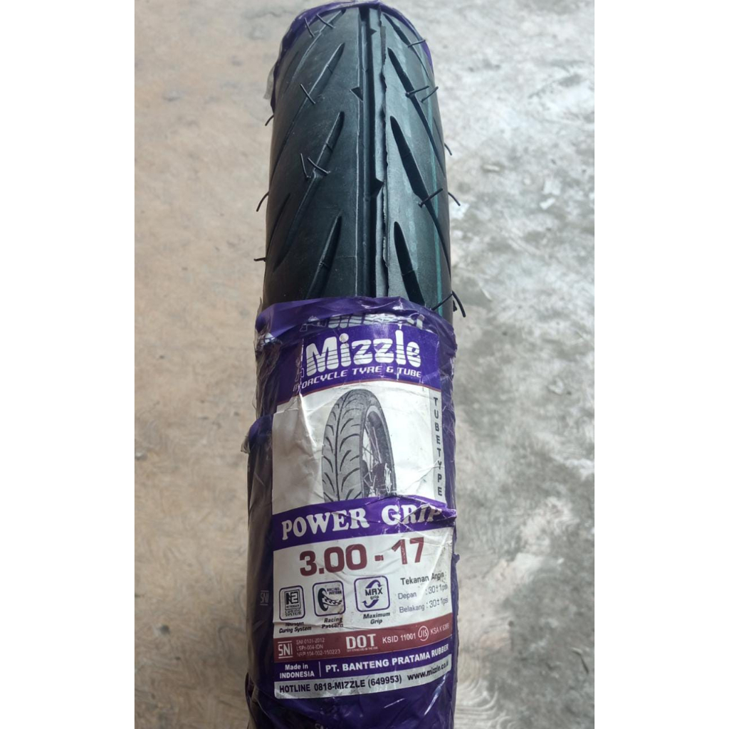 Ban Luar Mizzle 300-17 - Ban Luar Mizzle 300-17 - Ban Luar Mizzle 300-17 Power Grip