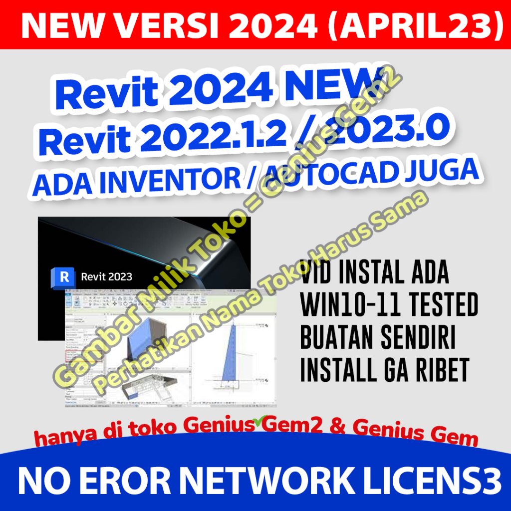 REVIT VERSI 2023 2022