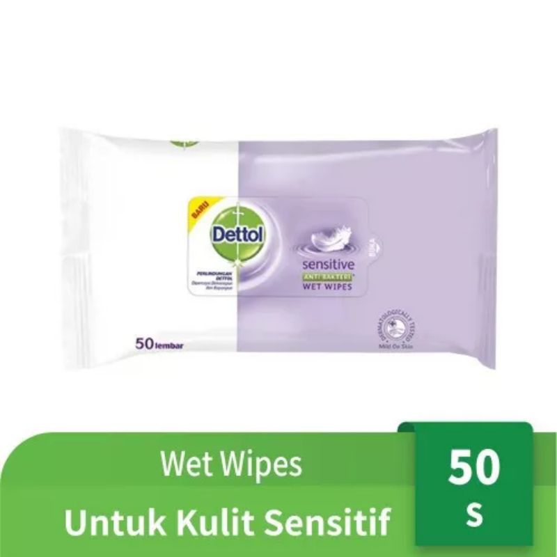 Dettol Wipes sensitive 50s