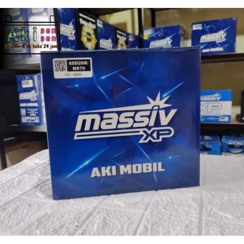 AKI BATERAI BASAH NS70/65D26R MASSIV XP PANTHER GENSET