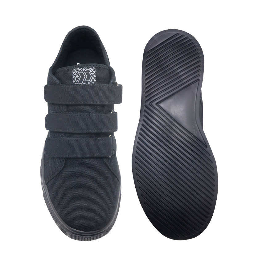 Precise Inzhu JT Sepatu Sneakers Sekolah Anak - All Black