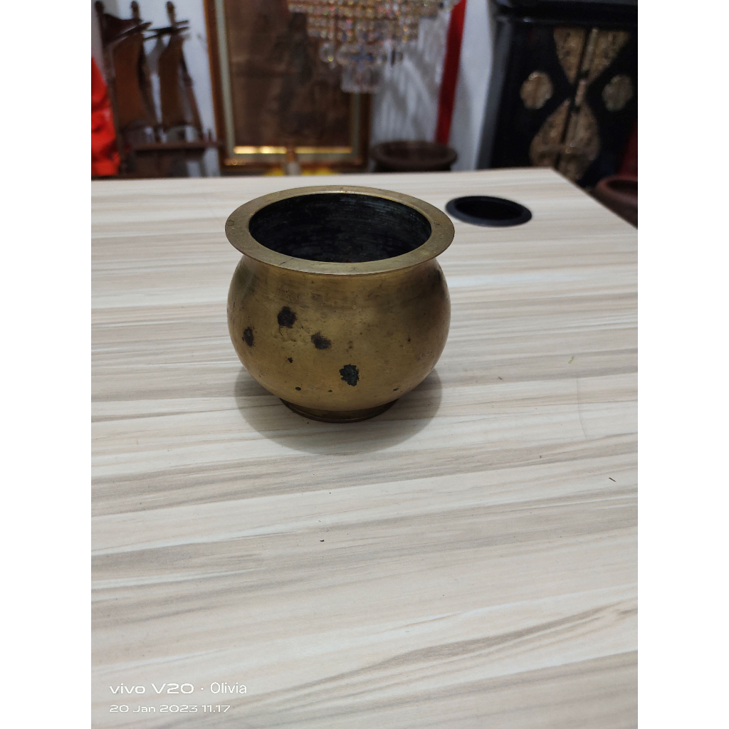 Tempat Dupa Kuningan Kuno Jadul Antik