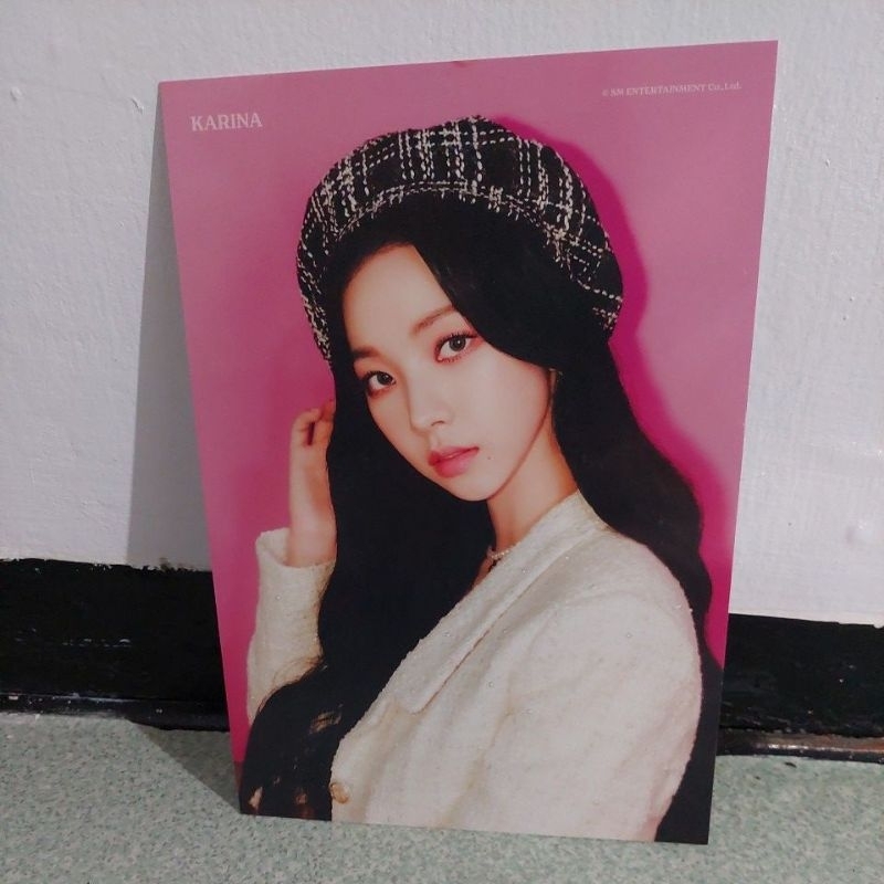 Aespa Official Karina A4 Poster Set Season's Greetings 2022