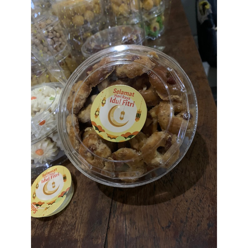 

parcel kue kering toples 1/4kg