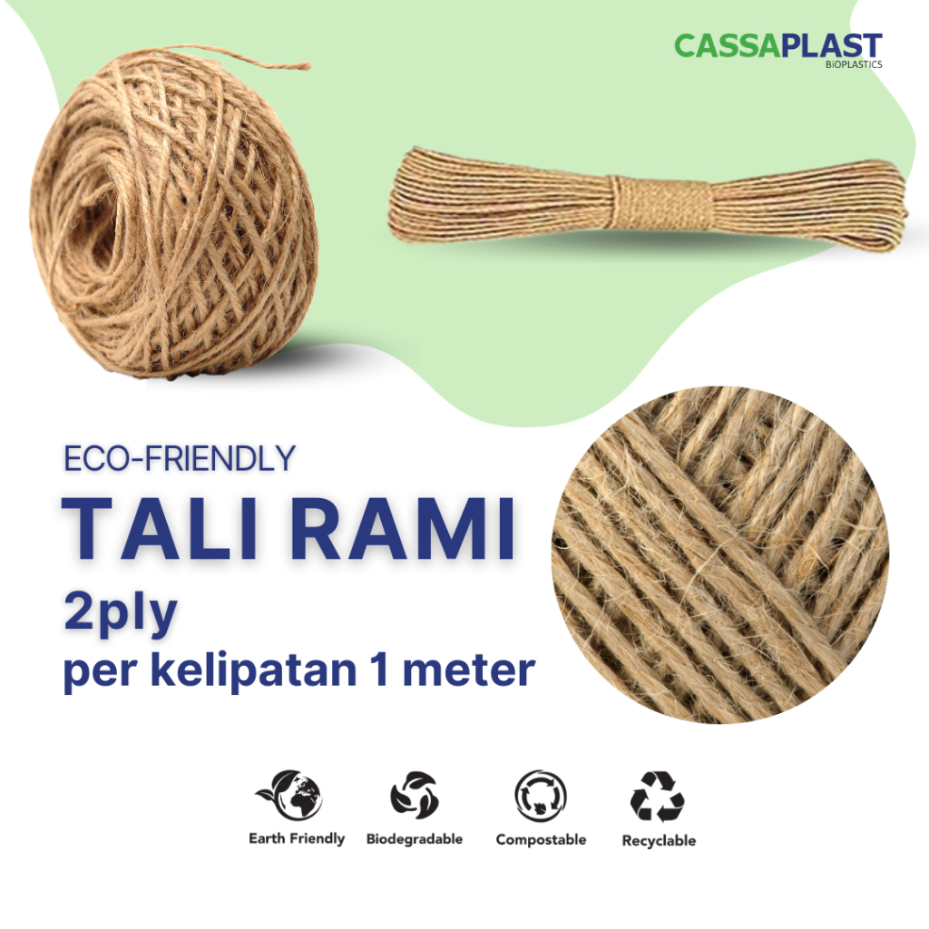 

Cassaplast Tali Rami Tali Goni Meteran 2ply