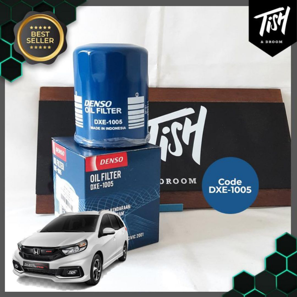 Denso DXE 1005 Oil Filter Honda MOBILIO Filter Oli Mobil